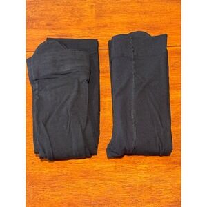 NWT Tommie Copper 2-Pack Womens Ultra-Fit Compression Tights Black XL Support